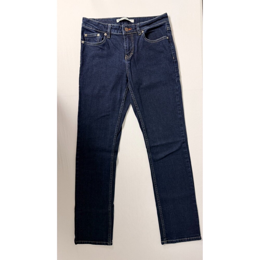 Woolrich Women’s Dark Wash Straight Leg Jeans Size 8 Denim Pants